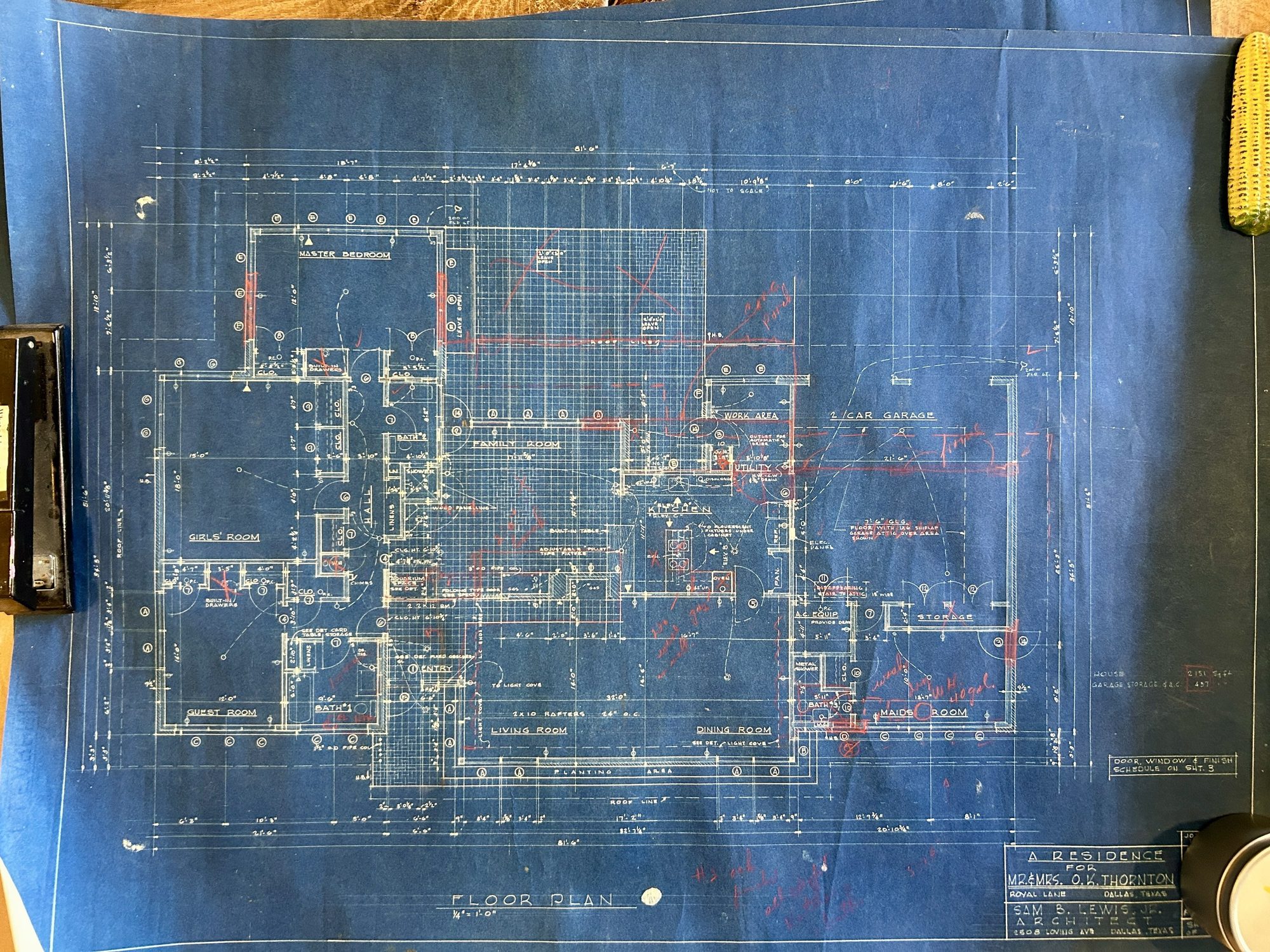 Original floor plan