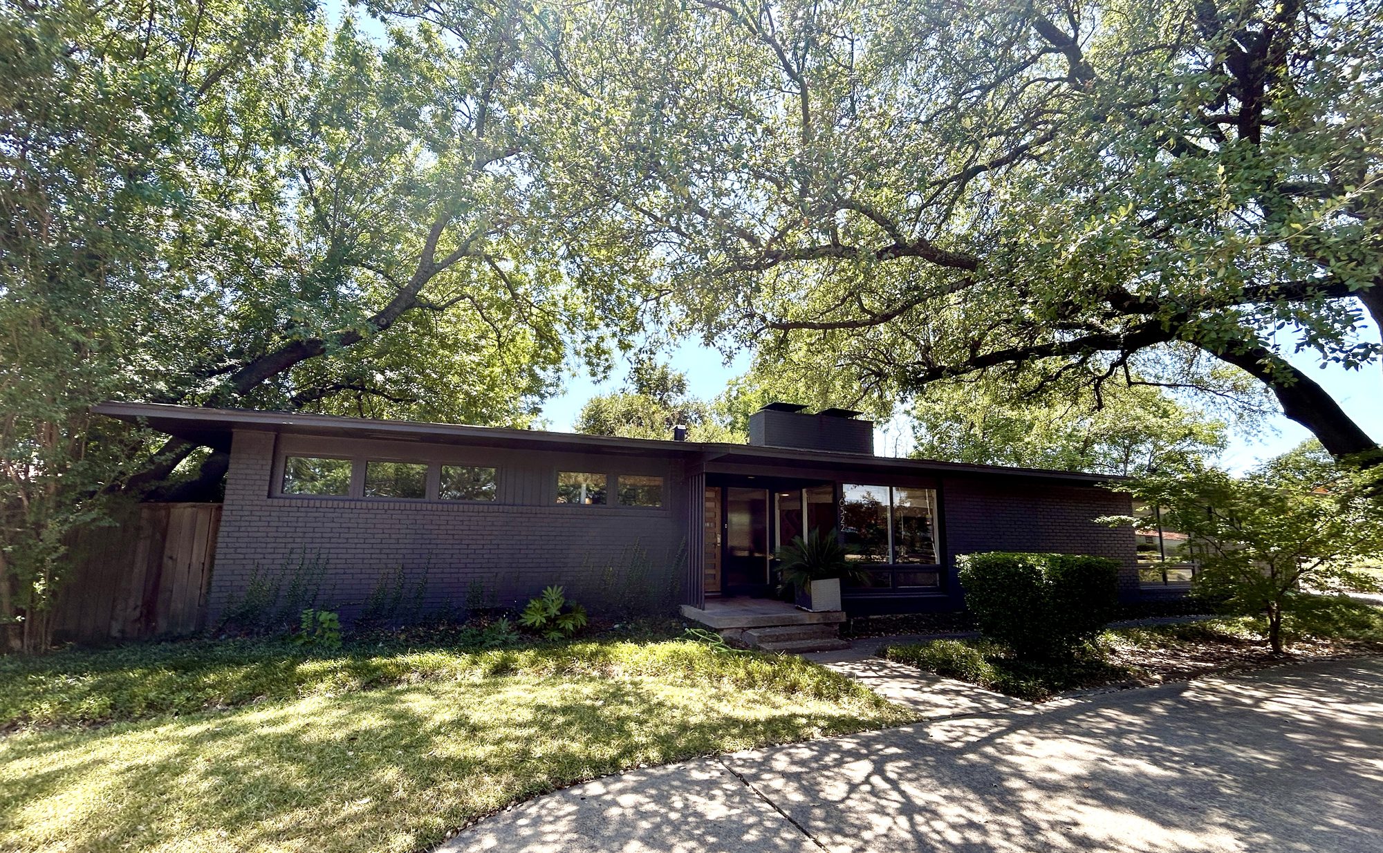 6522 Royal Lane front elevation from Royal Lane