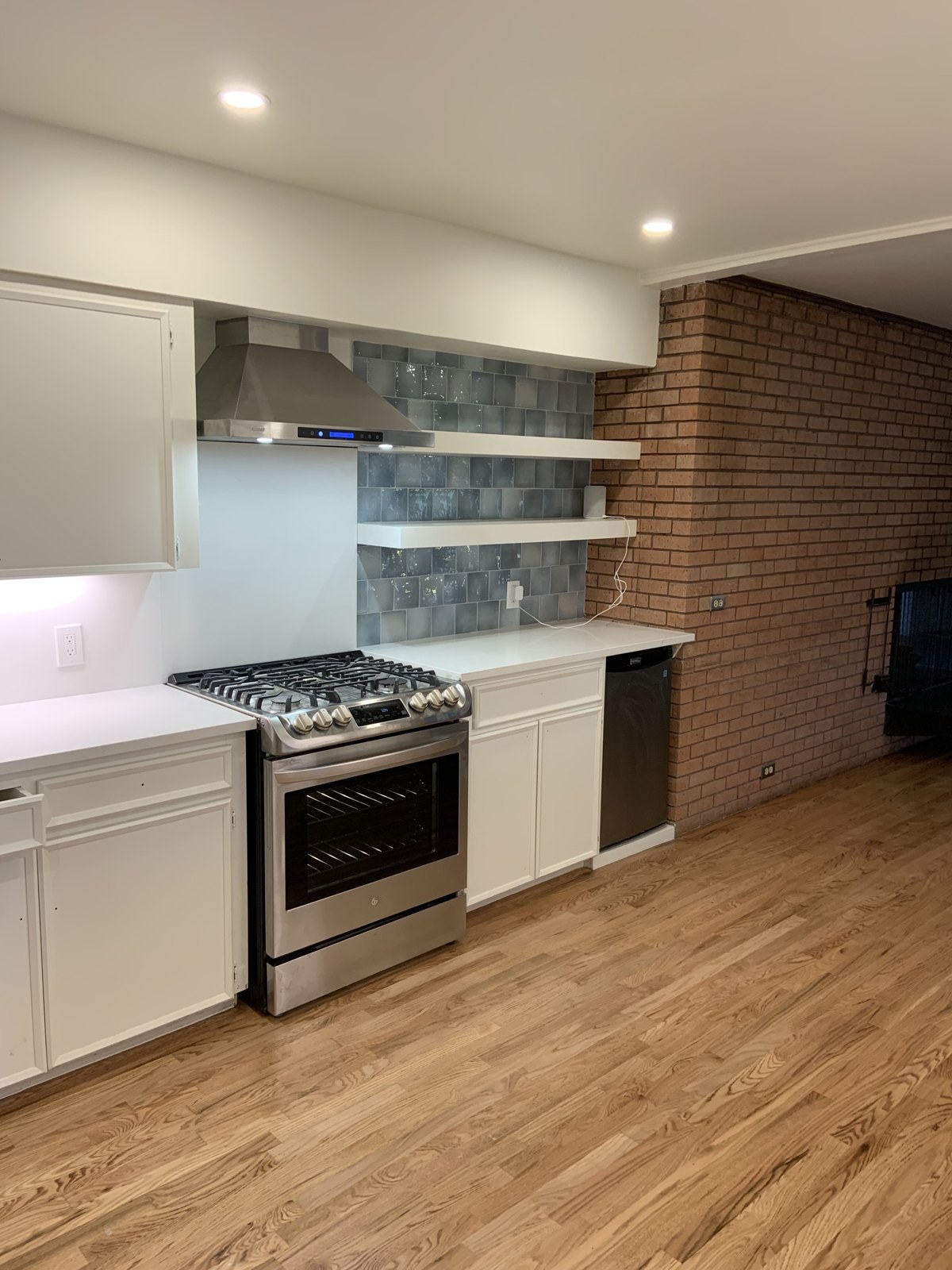 Renovated kitchen